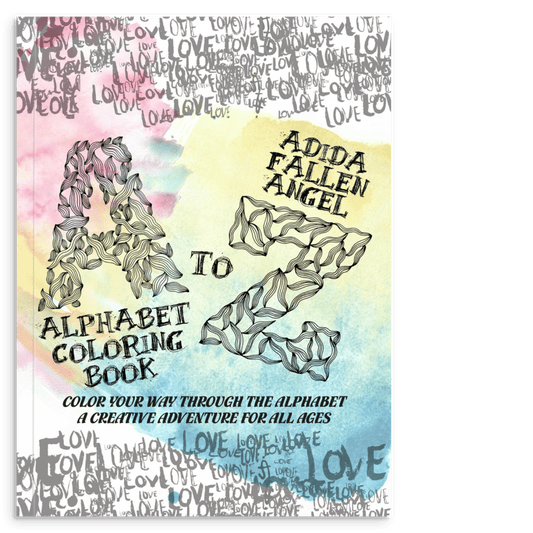 The Alphabet Coloring Book – Handcrafted Designs for Creativity and Fun Print Material