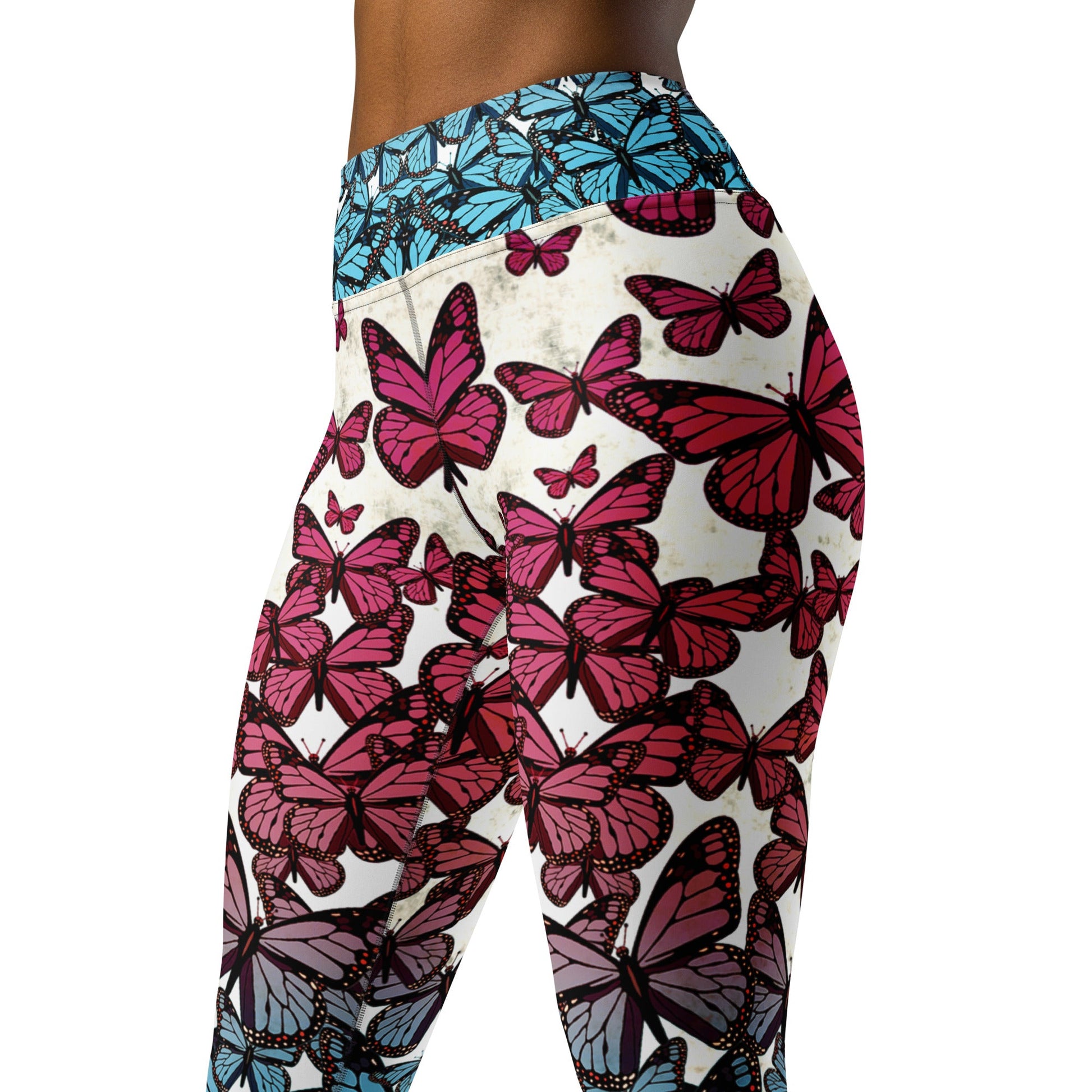 The Butterflies - Yoga Leggings Yoga Leggings