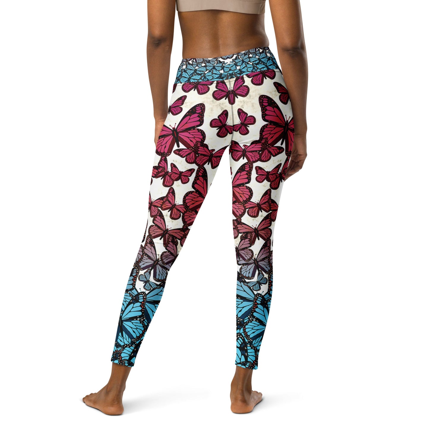 The Butterflies - Yoga Leggings Yoga Leggings