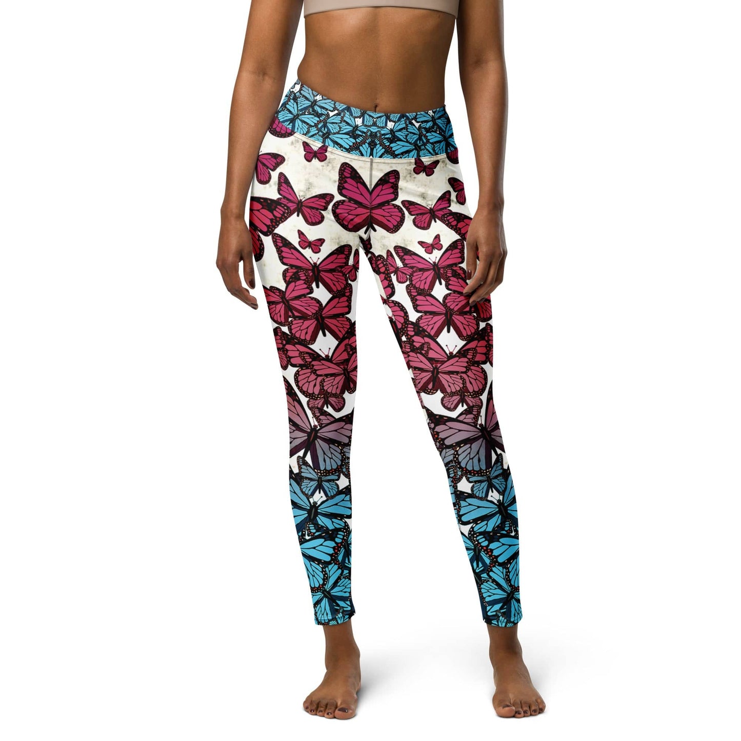 The Butterflies - Yoga Leggings Yoga Leggings