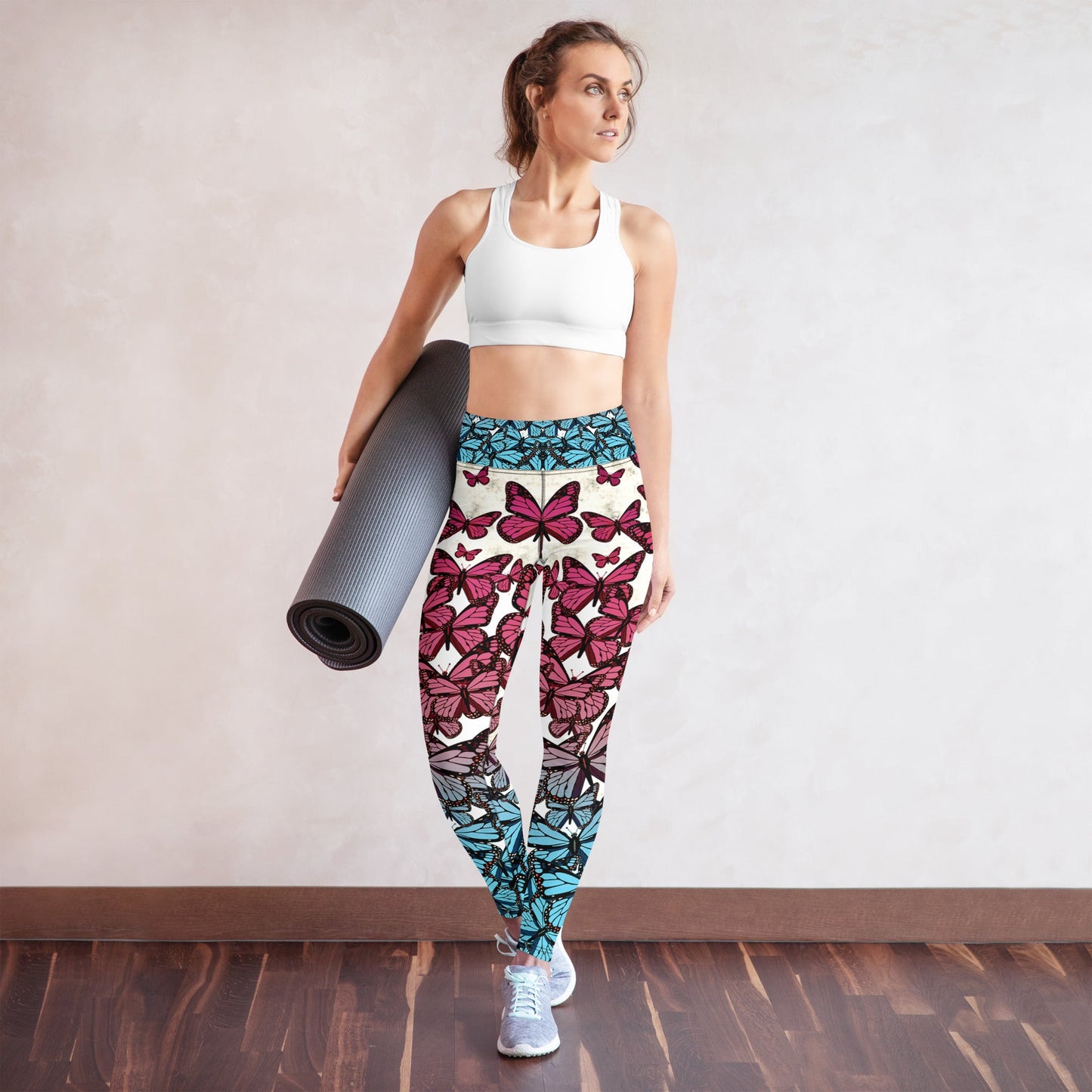 The Butterflies - Yoga Leggings Yoga Leggings