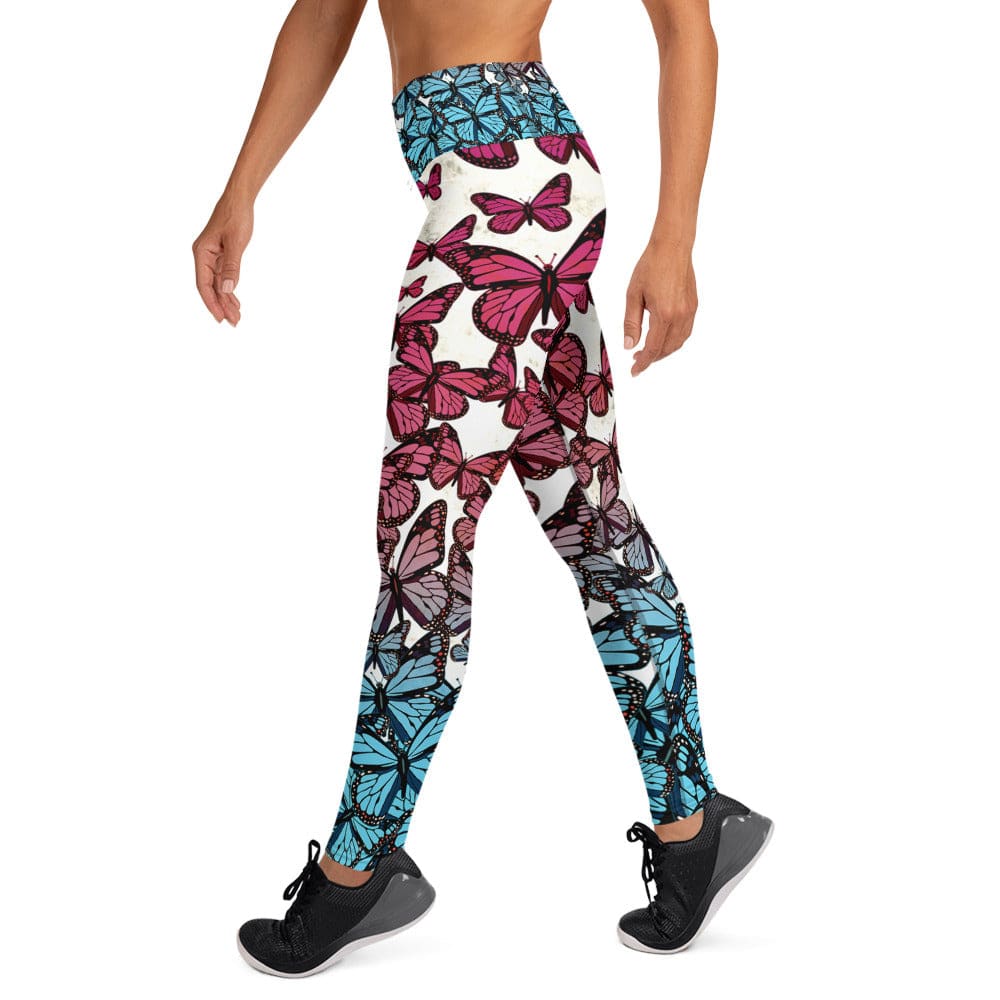 The Butterflies - Yoga Leggings Yoga Leggings