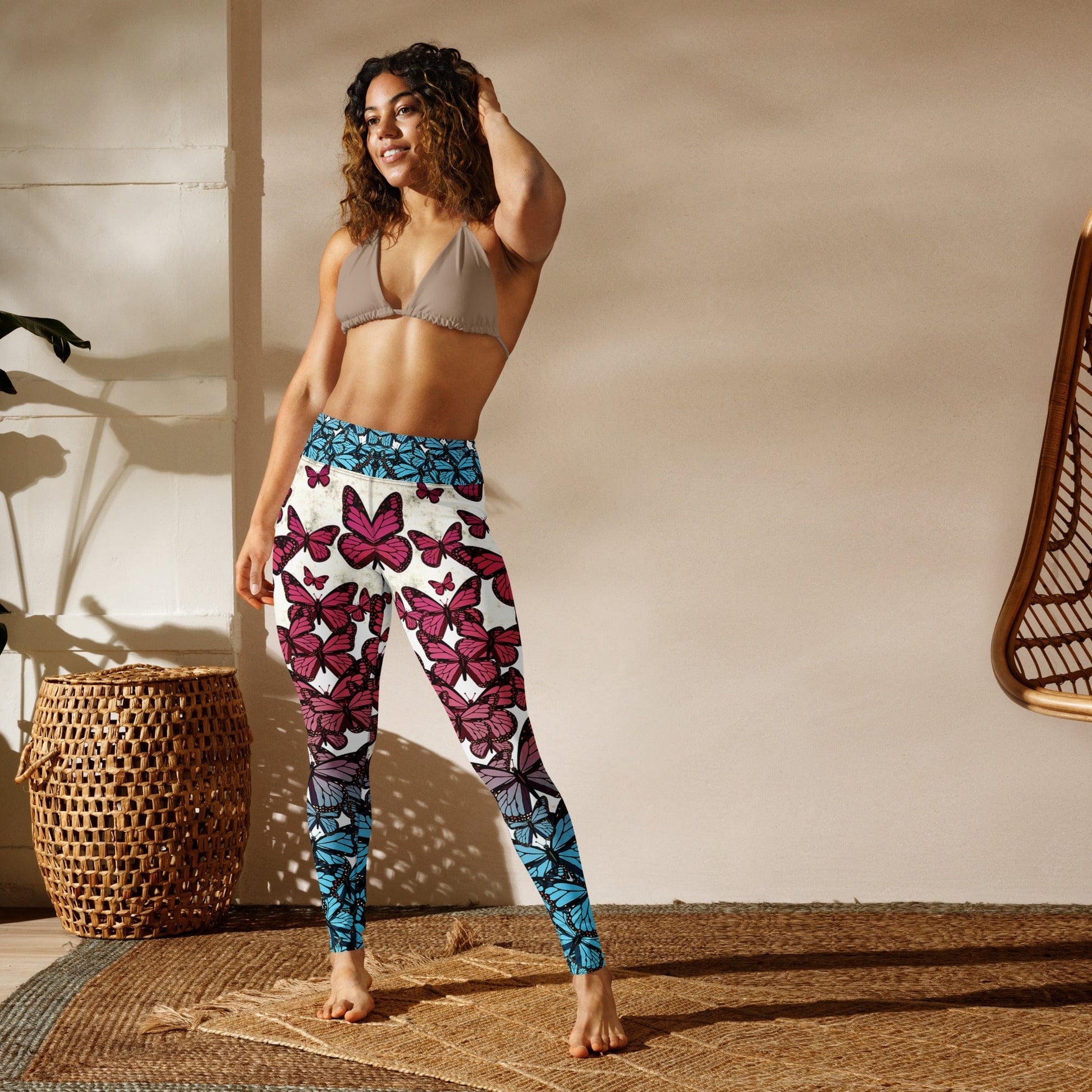 The Butterflies - Yoga Leggings Yoga Leggings