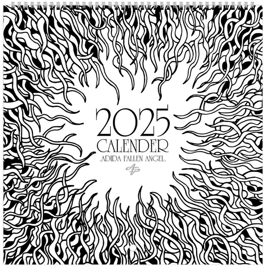 The Circle of Lines - Wall calendar 2025 Print Material