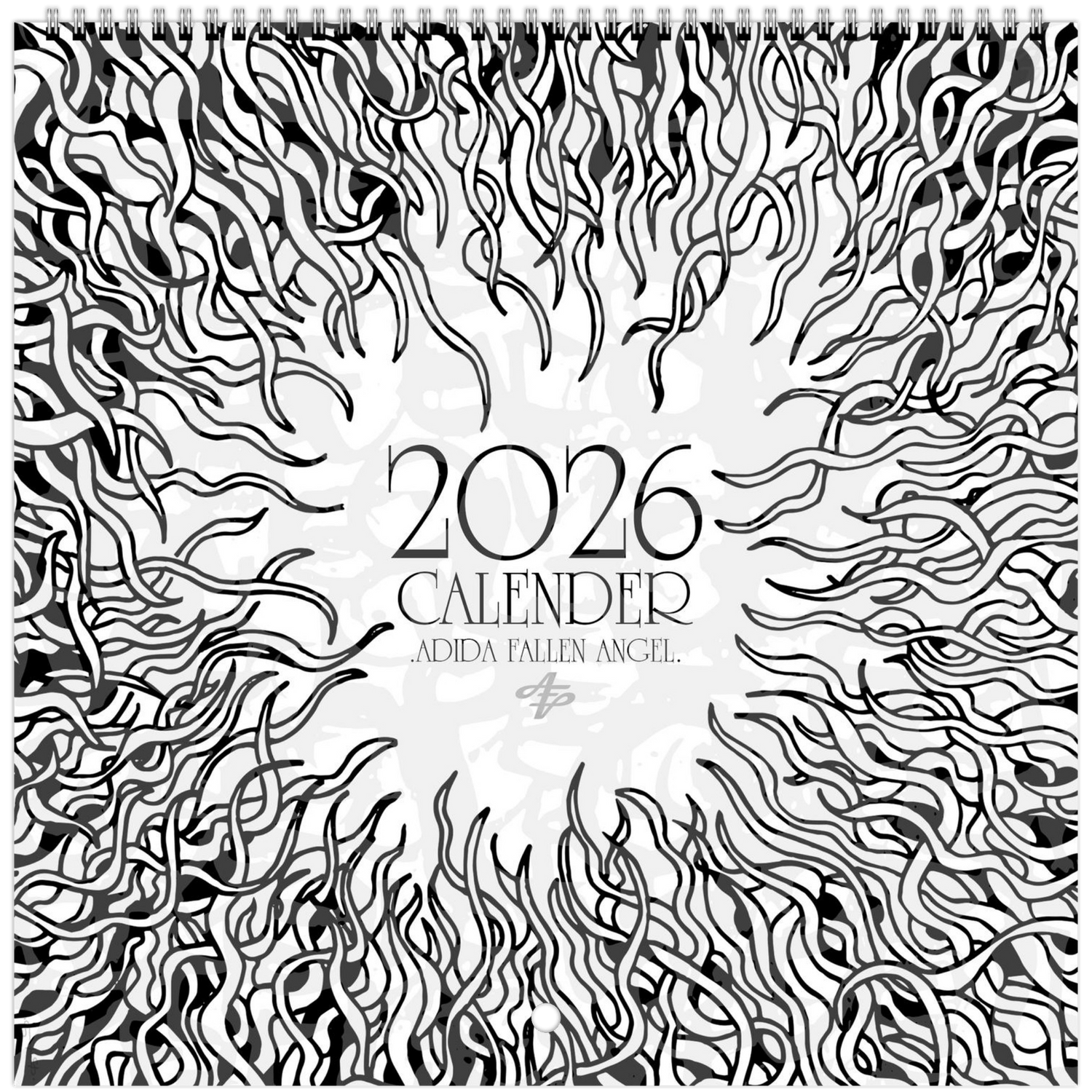 The Circle of Lines - Wall calendar 2026 Print Material