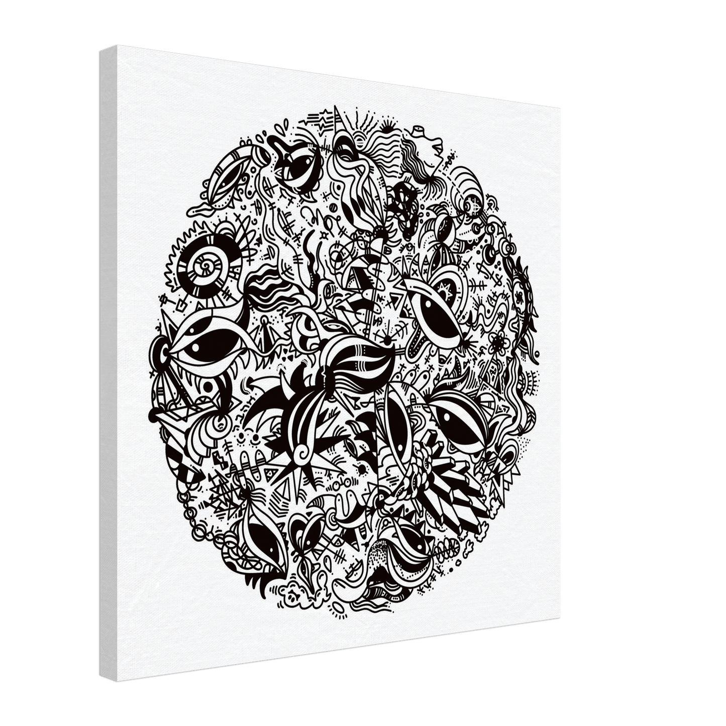 The Endless V.1 - Wall Art Print Art Prints 60x60 cm / 24x24″ / Canvas