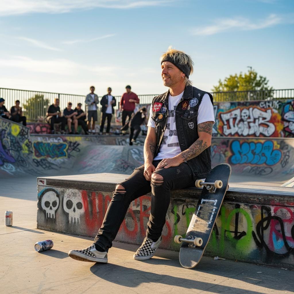 The Line Breaker - Men's Fitted T-Shirt apparel