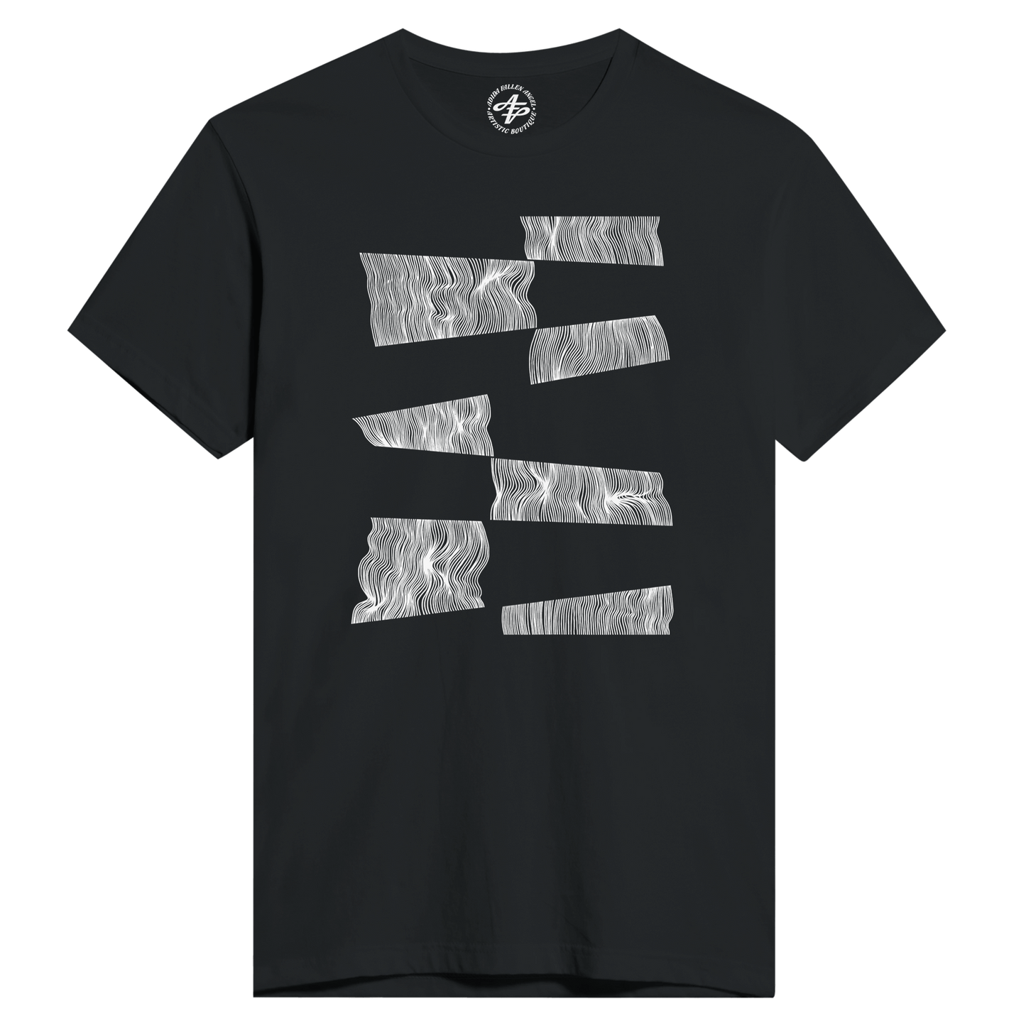 The Line Breaker - Men's Fitted T-Shirt apparel Black / S