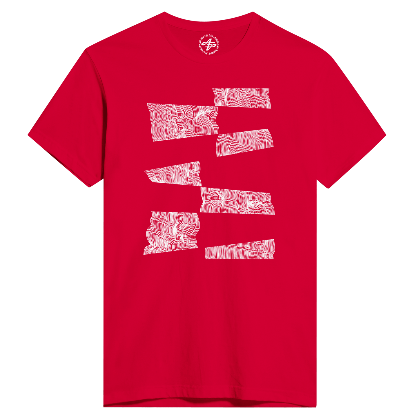 The Line Breaker - Men's Fitted T-Shirt apparel Red / S