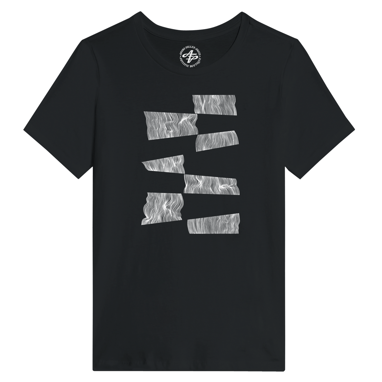 The Line Breaker - Women's Relaxed T-Shirt apparel Black / S