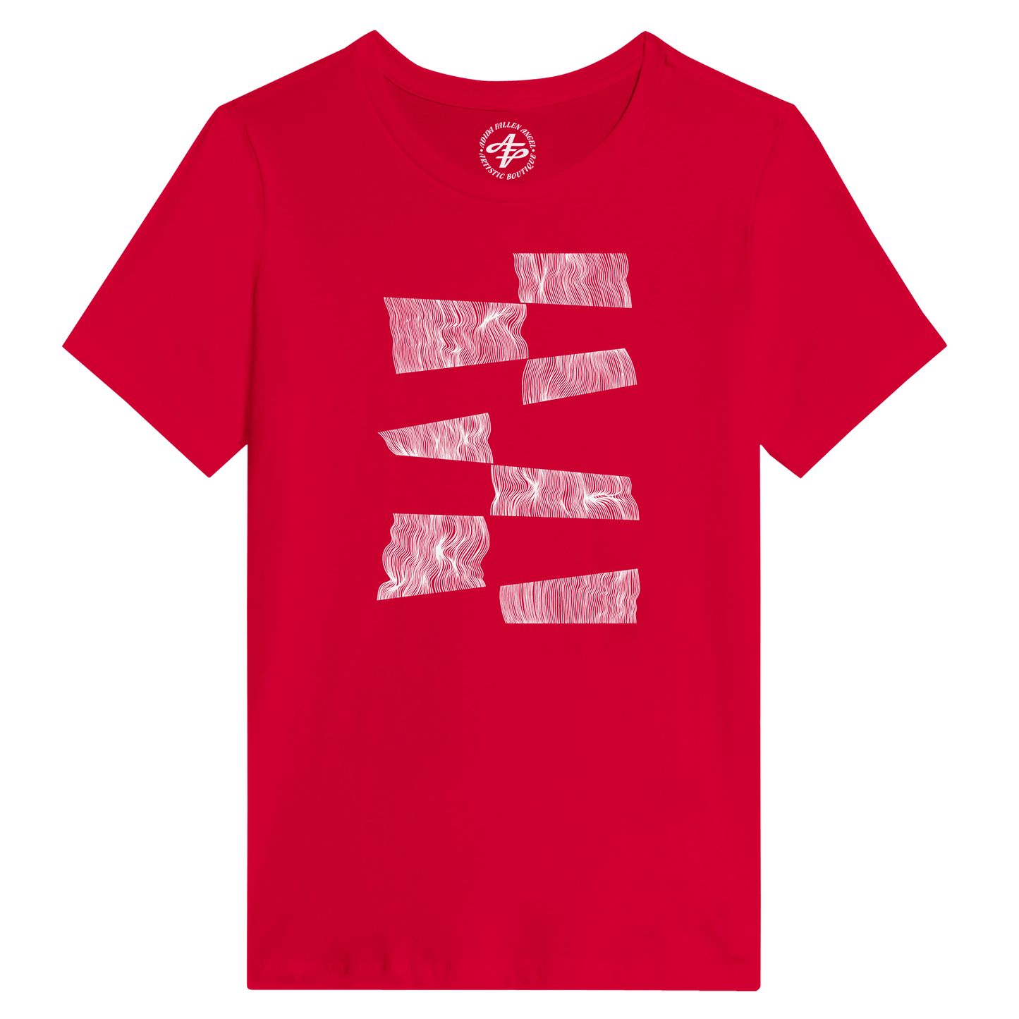The Line Breaker - Women's Relaxed T-Shirt apparel Red / S