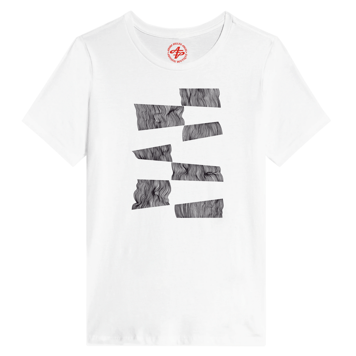 The Line Breaker - Women's Relaxed T-Shirt apparel White / S