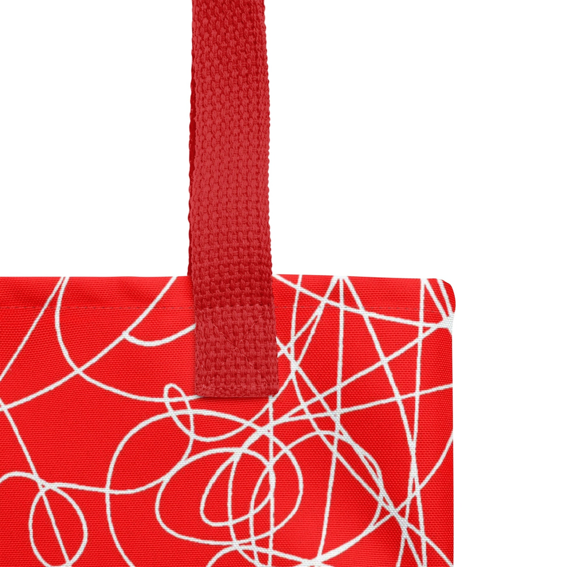 The Lines of Love - All-Over Print Tote Bag Tote Bag