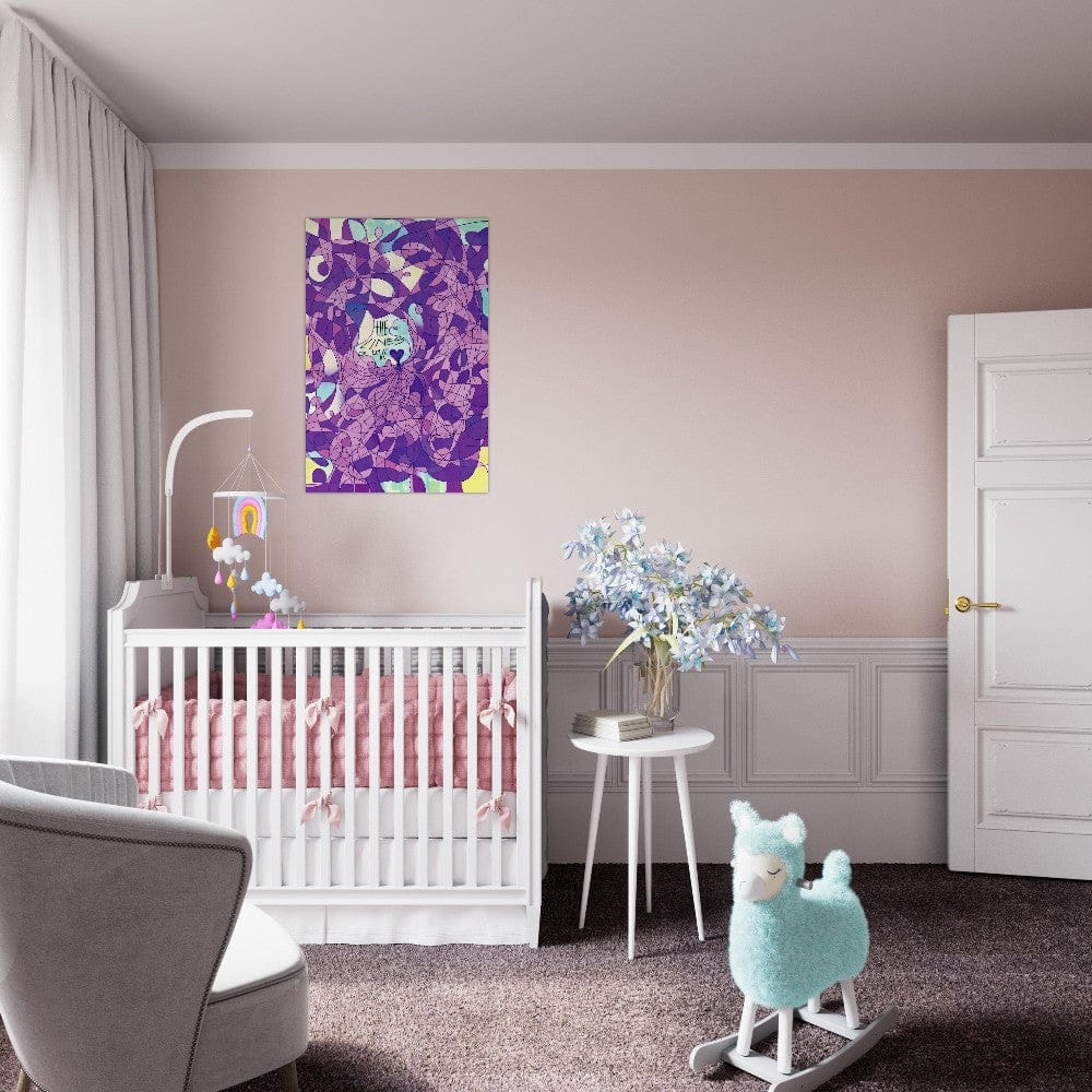 The Lines of Love (Color Edition) - Wall art print Art Prints