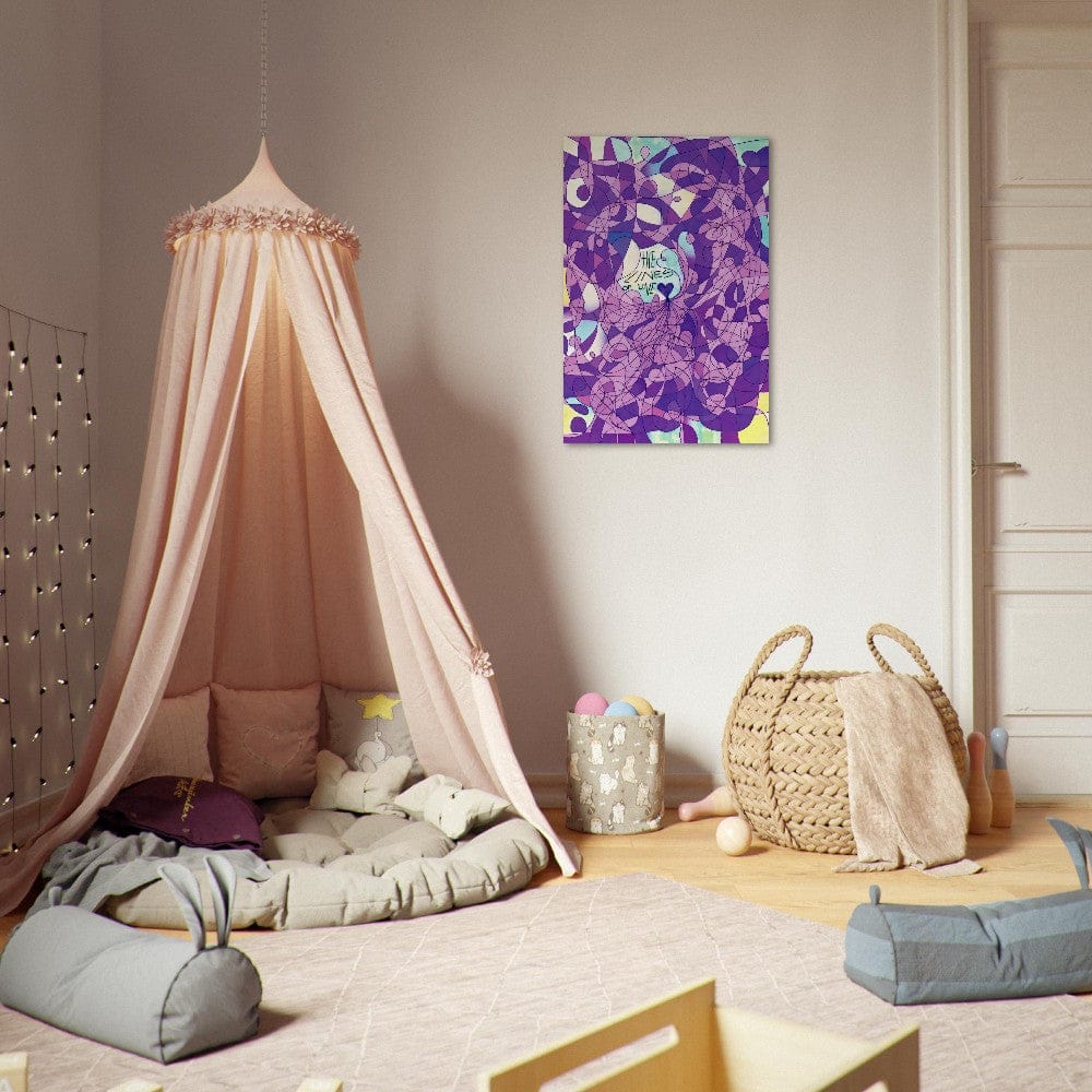 The Lines of Love (Color Edition) - Wall art print Art Prints