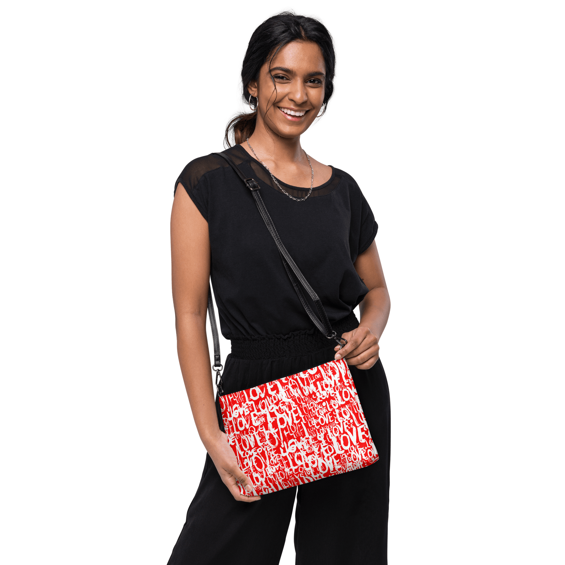 The Love - Abstract Typography Crossbody bag Crossbody bag