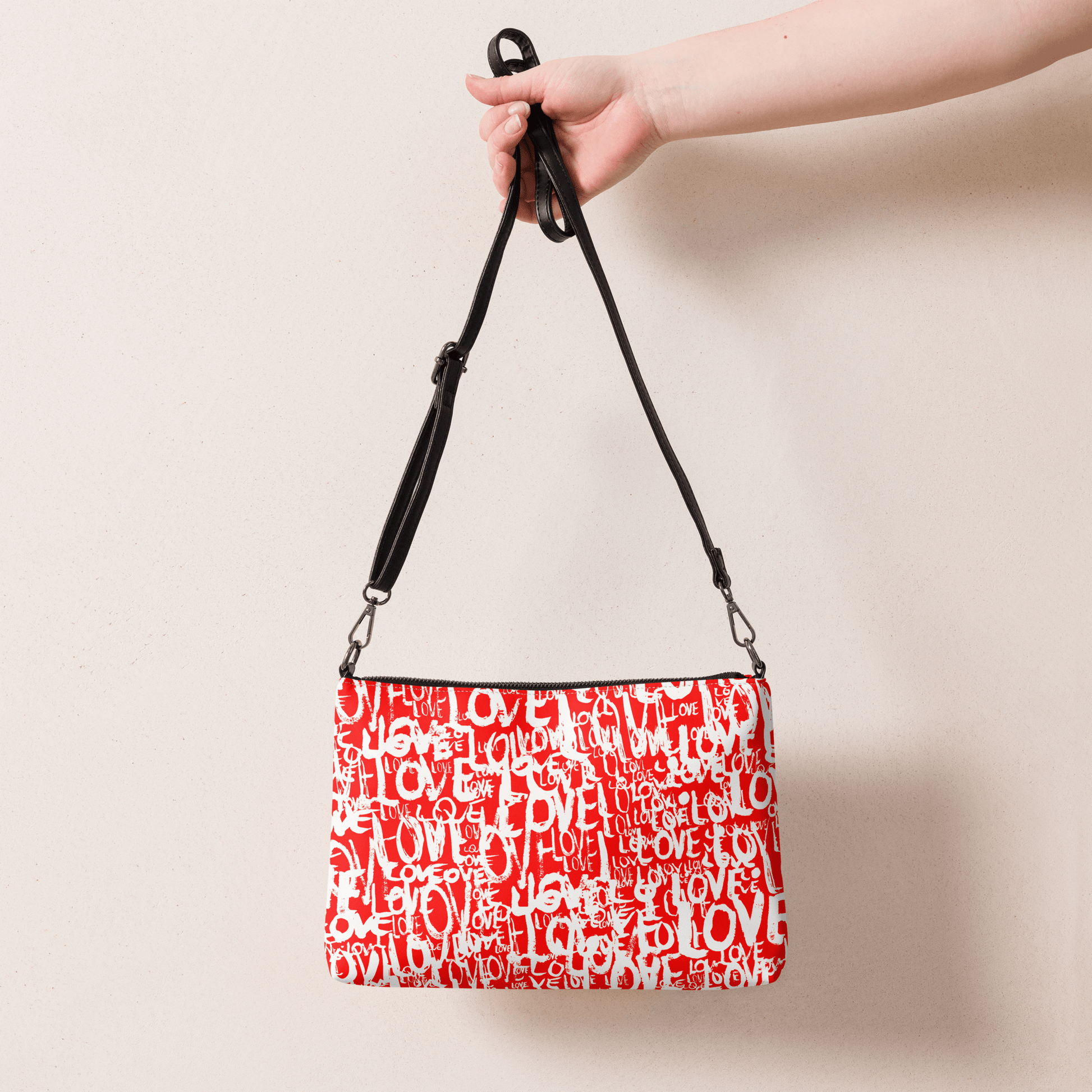 The Love - Abstract Typography Crossbody bag Crossbody bag