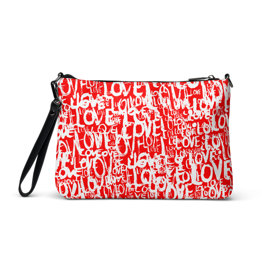 The Love - Abstract Typography Crossbody bag Crossbody bag