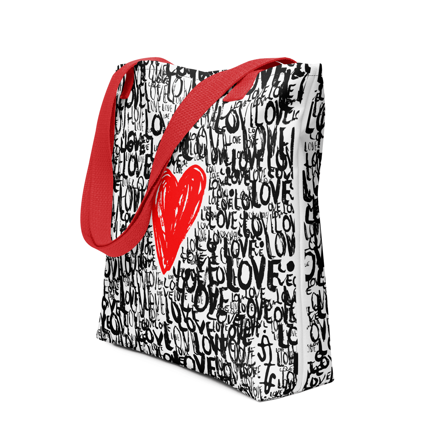 The Love - All Over Print Tote bag Tote Bag Red