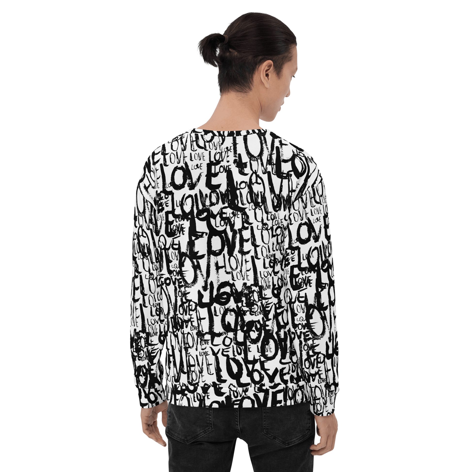 The Love - All over print Unisex Sweatshirt. apparel