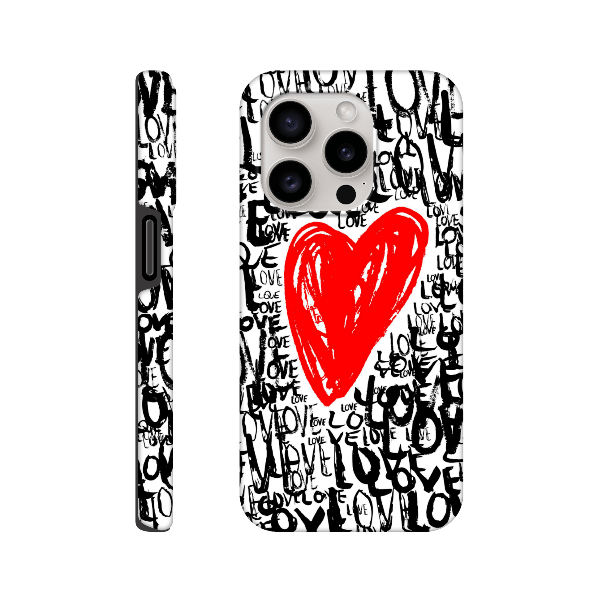 The Love - Artistic Flexi & Tough iPhone Cases Phone case