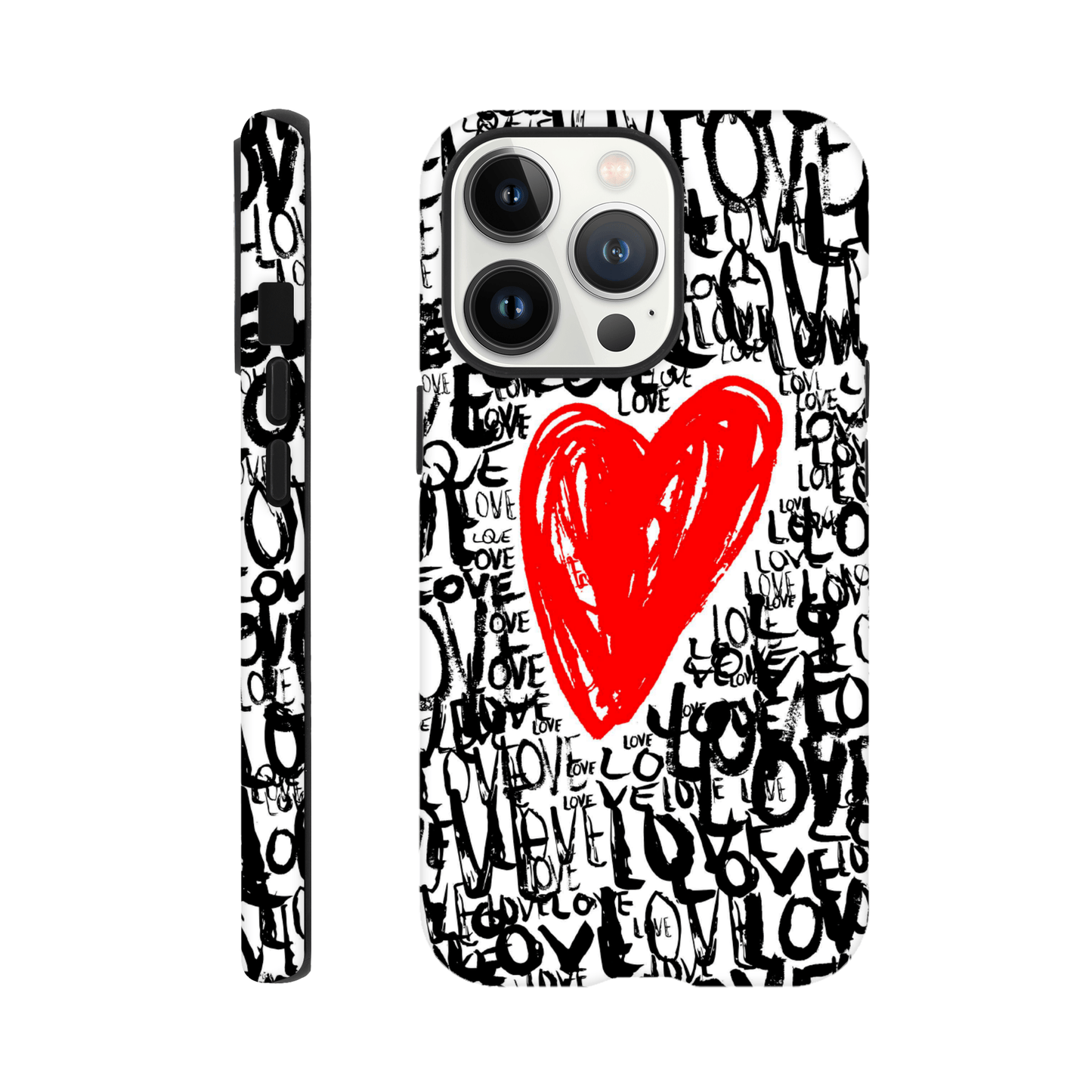 The Love - Artistic Flexi & Tough iPhone Cases Phone case