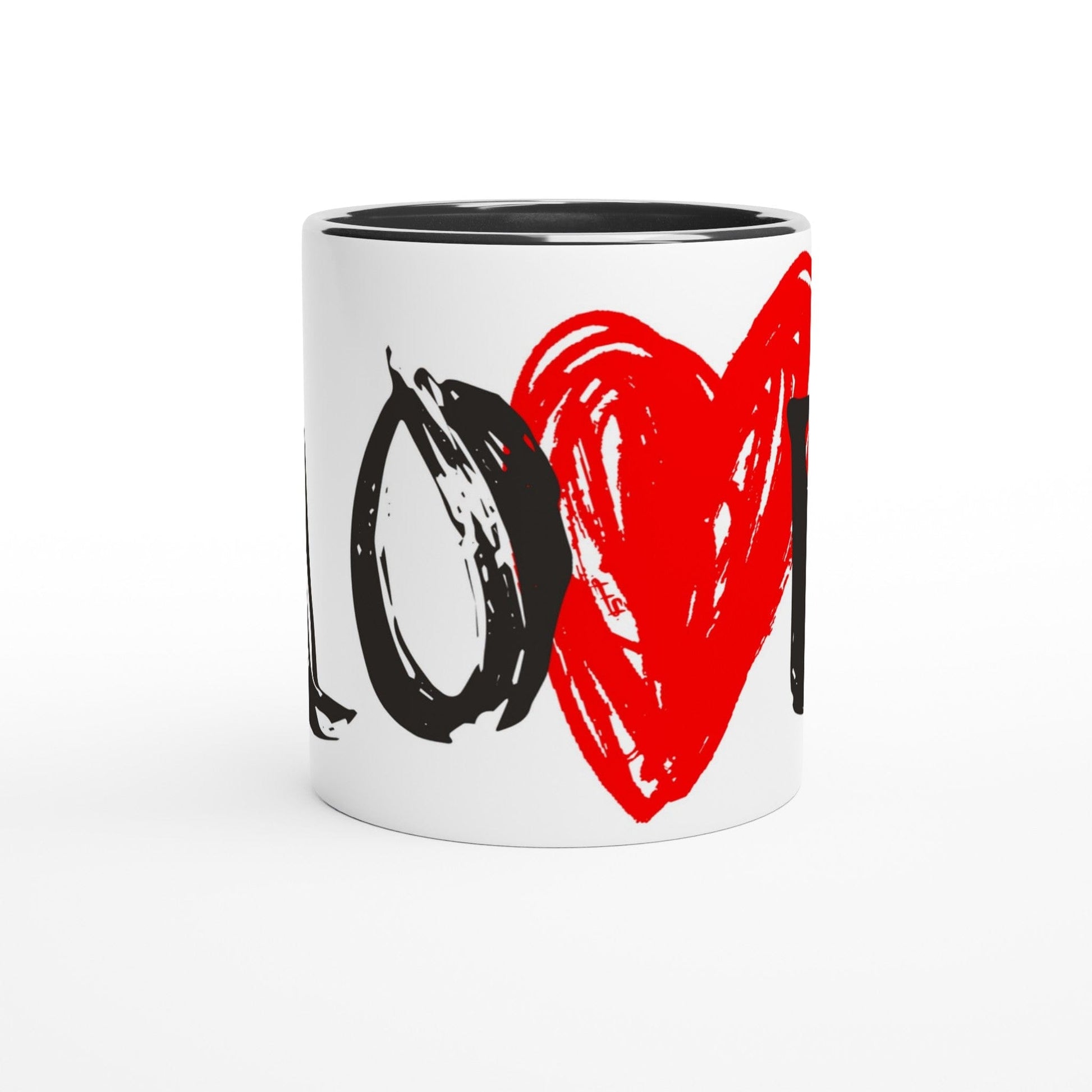 The Love (Black) - 11oz Ceramic Mug Print Material