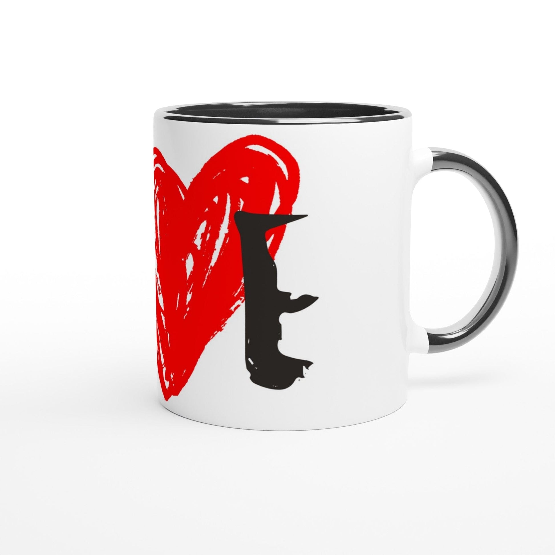 The Love (Black) - 11oz Ceramic Mug Print Material