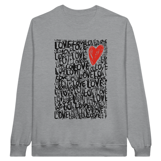 The Love - Classic Unisex Crewneck Sweatshirt apparel S