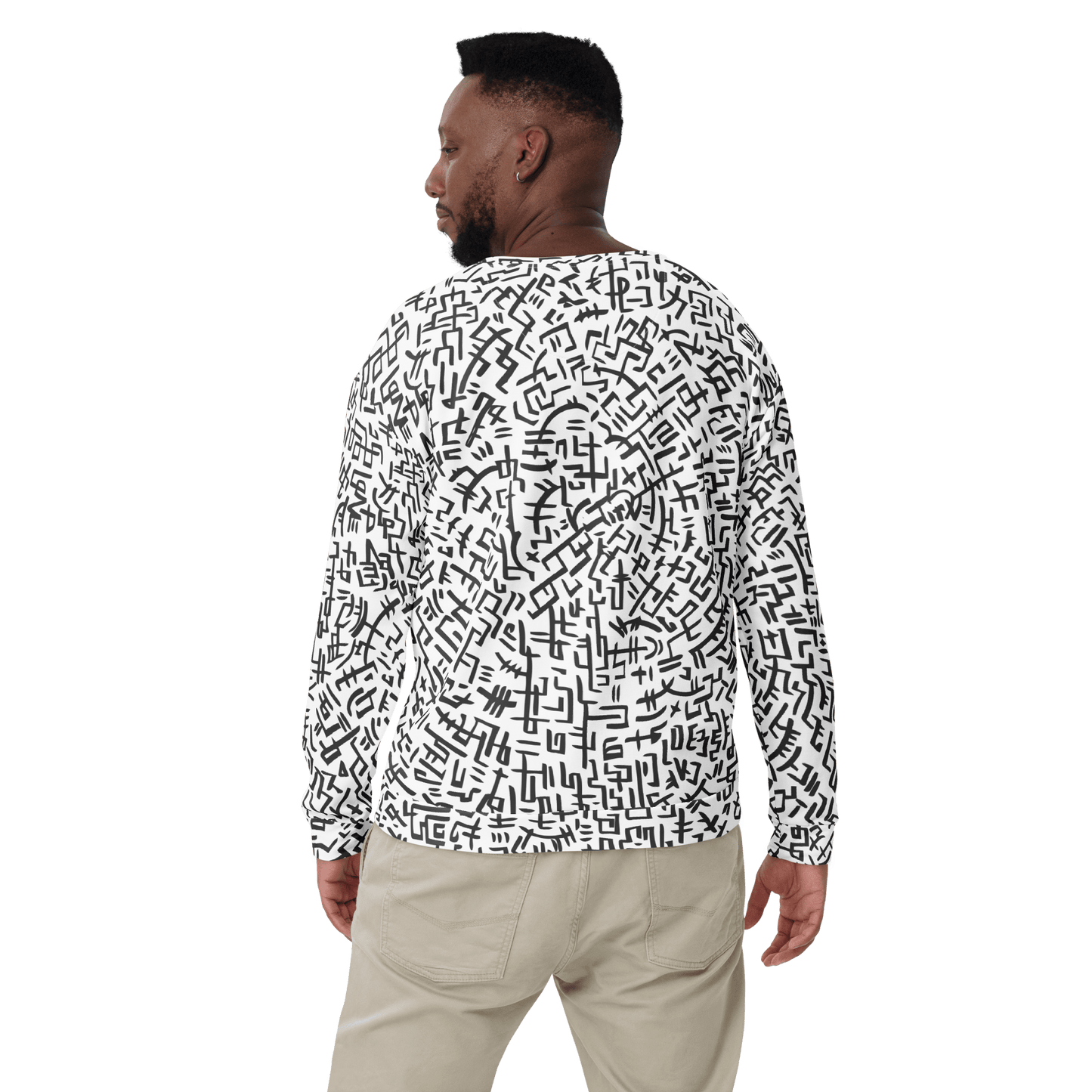 The Love Maze - Unisex all-over print Sweatshirt apparel