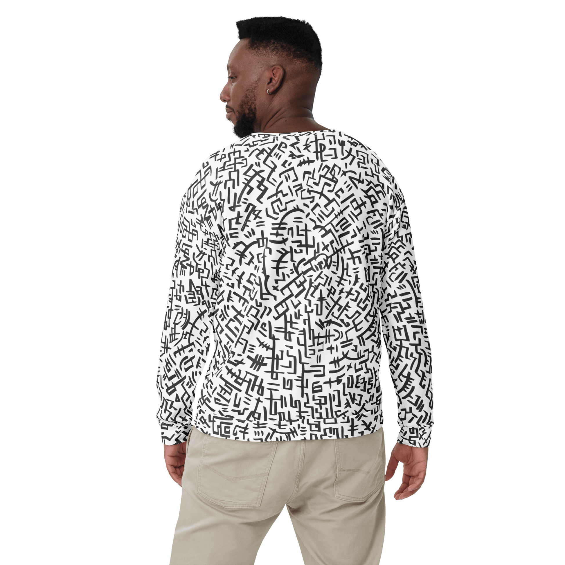 The Love Maze - Unisex all-over print Sweatshirt apparel