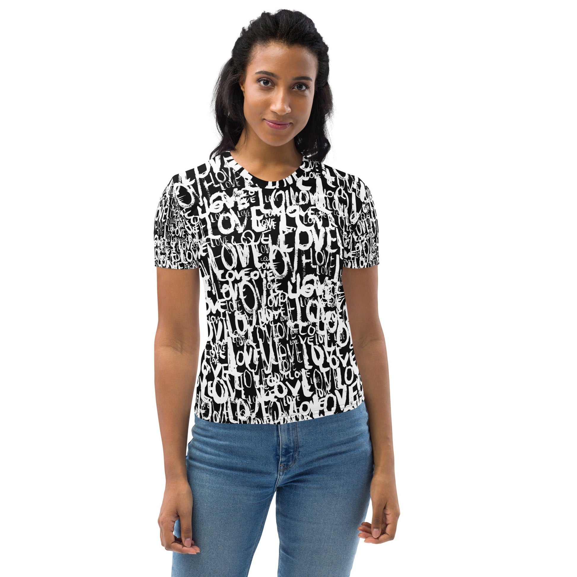 The Love Minimal - Women's All over T-shirt apparel