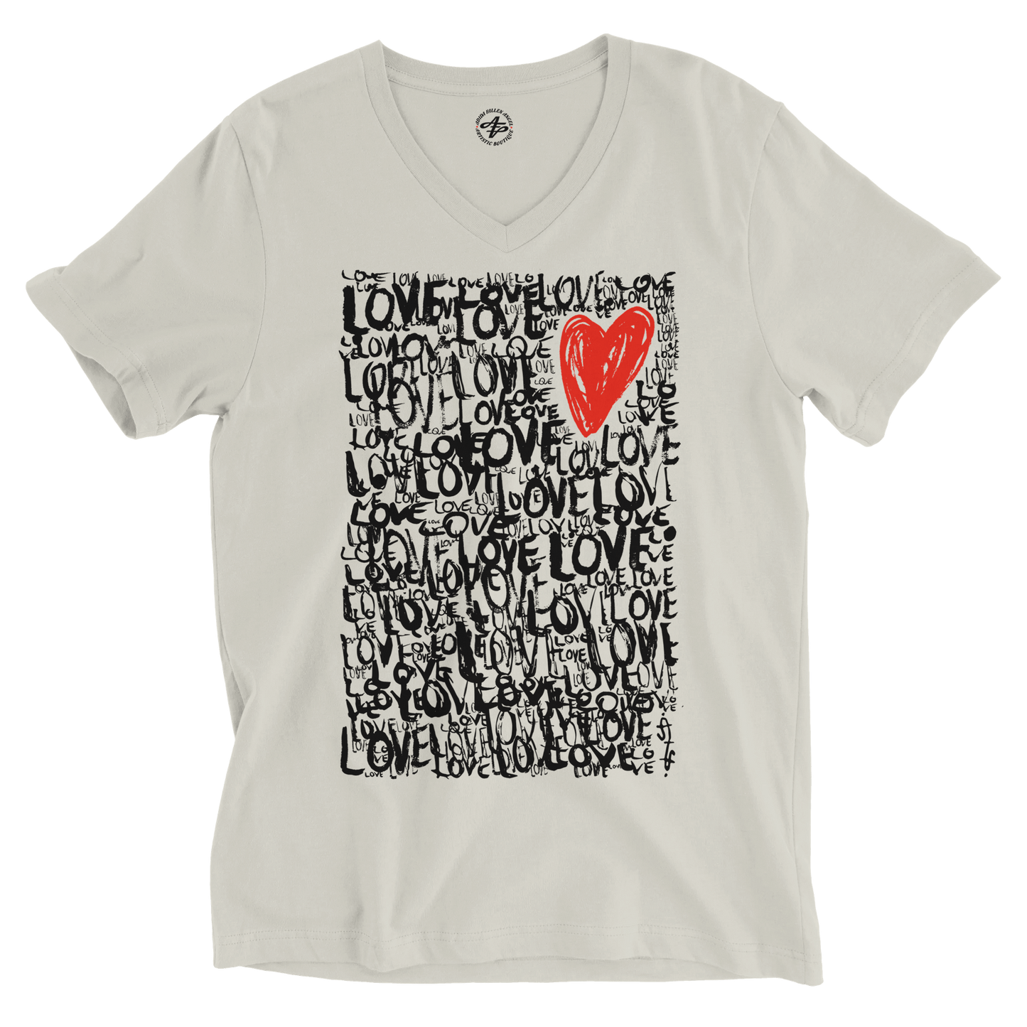 The Love - Premium Unisex V-Neck T-shirt apparel