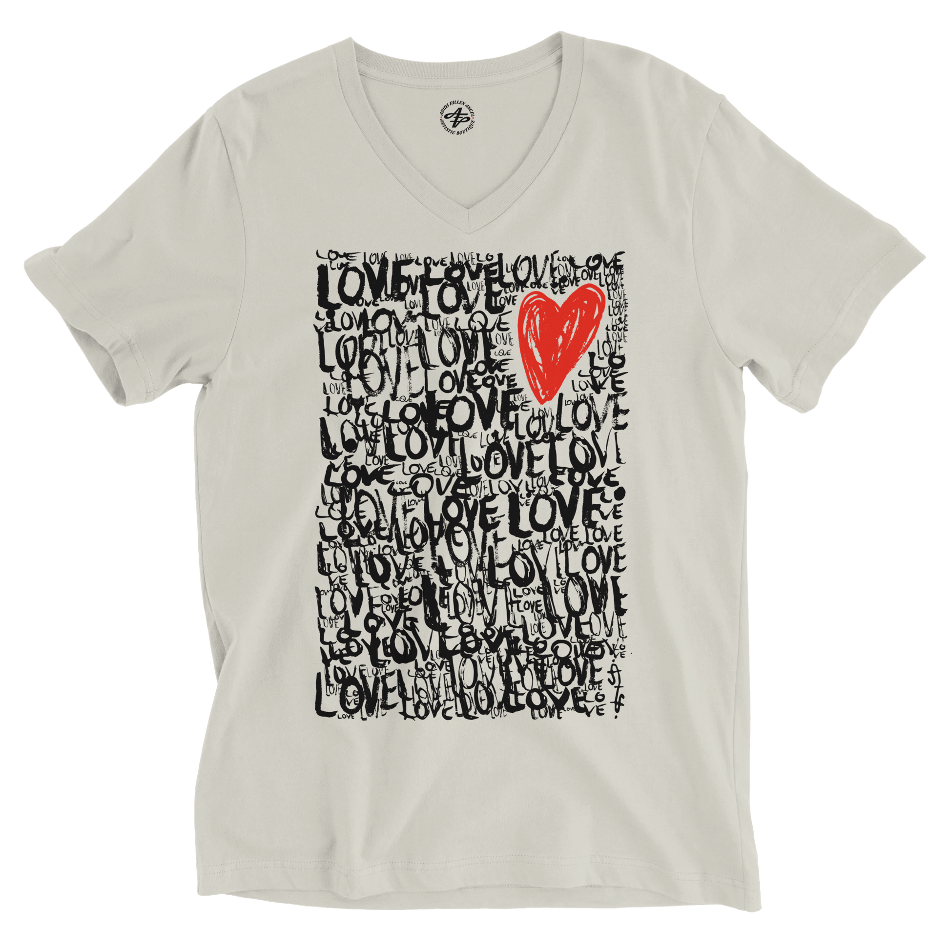 The Love - Premium Unisex V-Neck T-shirt apparel