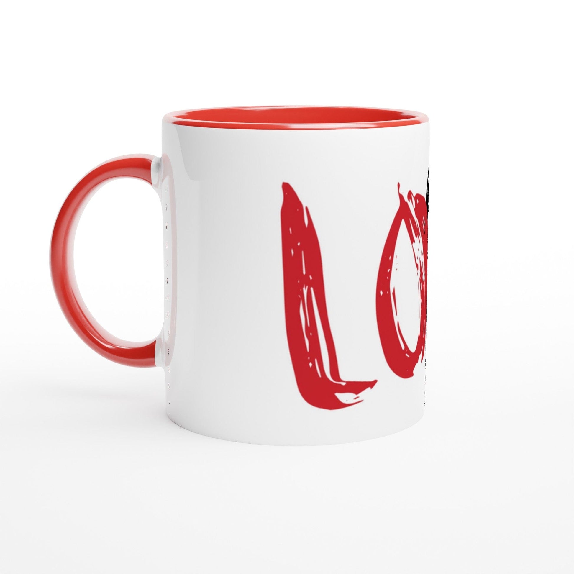 The Love (Red) - 11oz Ceramic Mug Print Material