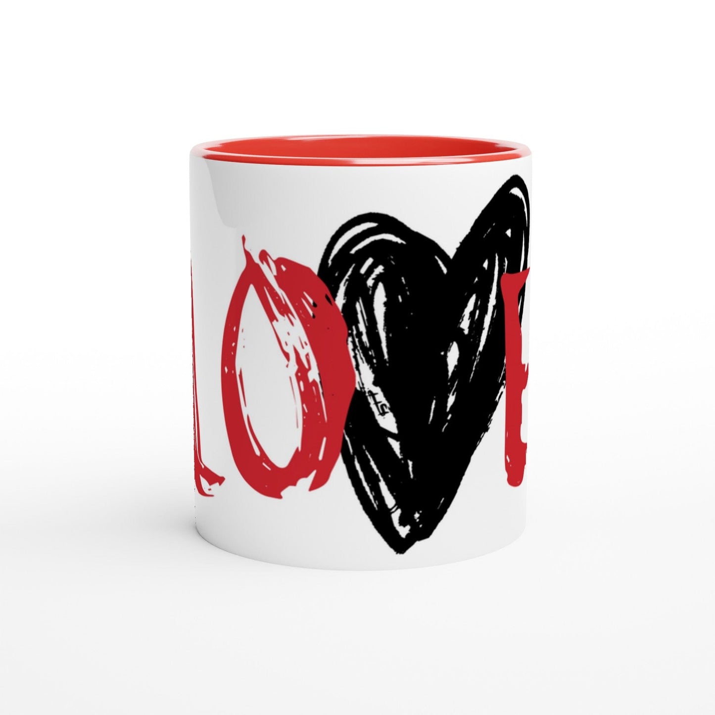 The Love (Red) - 11oz Ceramic Mug Print Material