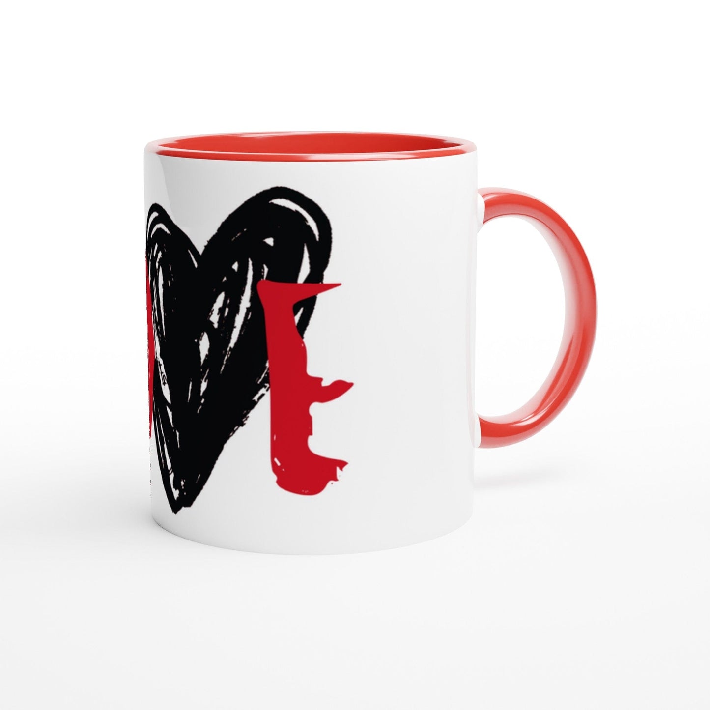 The Love (Red) - 11oz Ceramic Mug Print Material