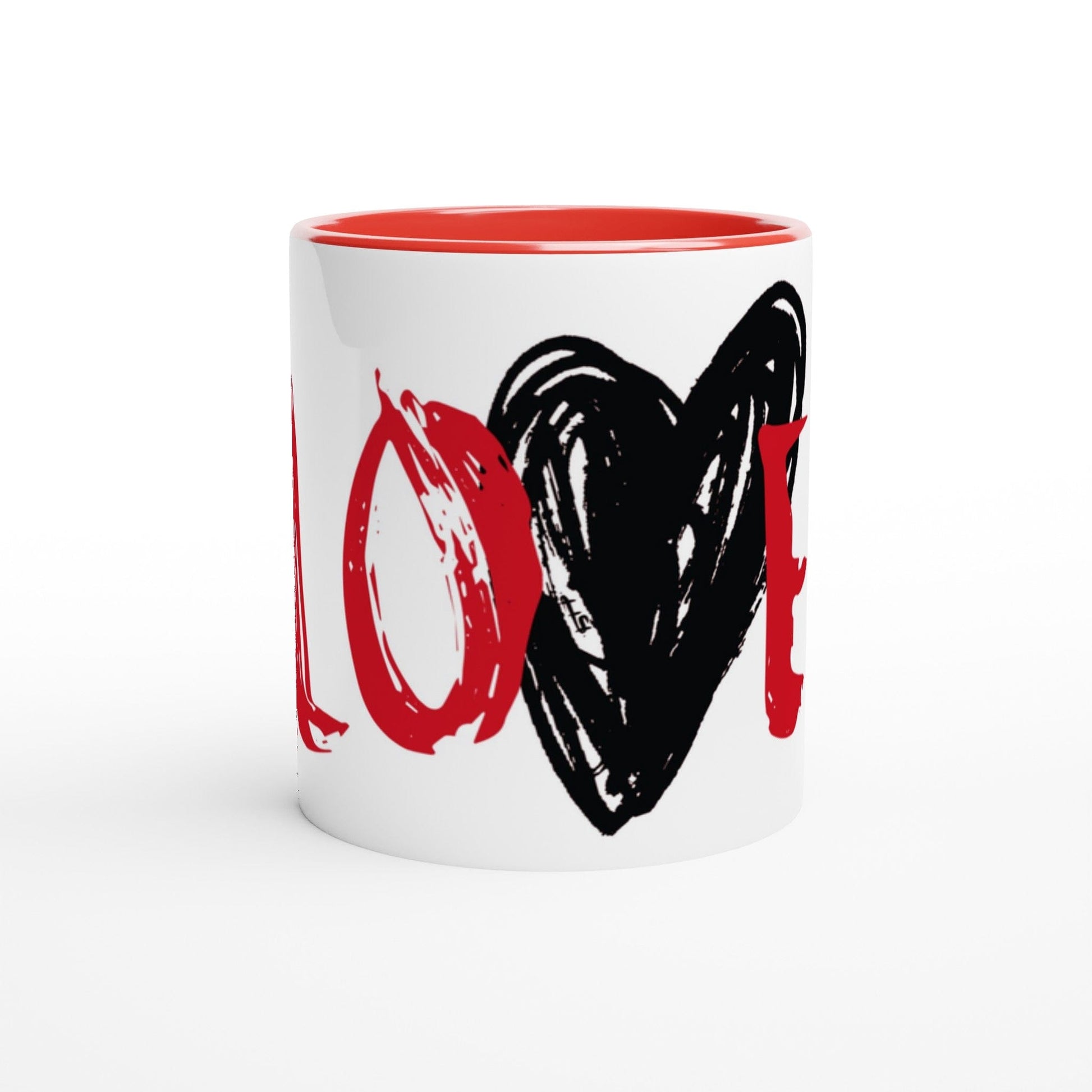 The Love (Red) - 11oz Ceramic Mug Print Material