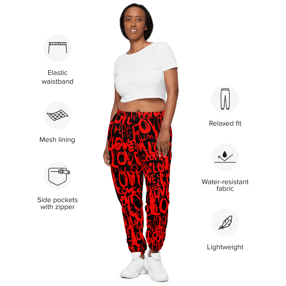 The Love Tracker - Unisex track pants apparel