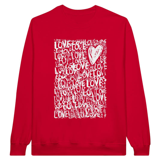 The Love Variations - Classic Unisex Crewneck Sweatshirt apparel S / Red