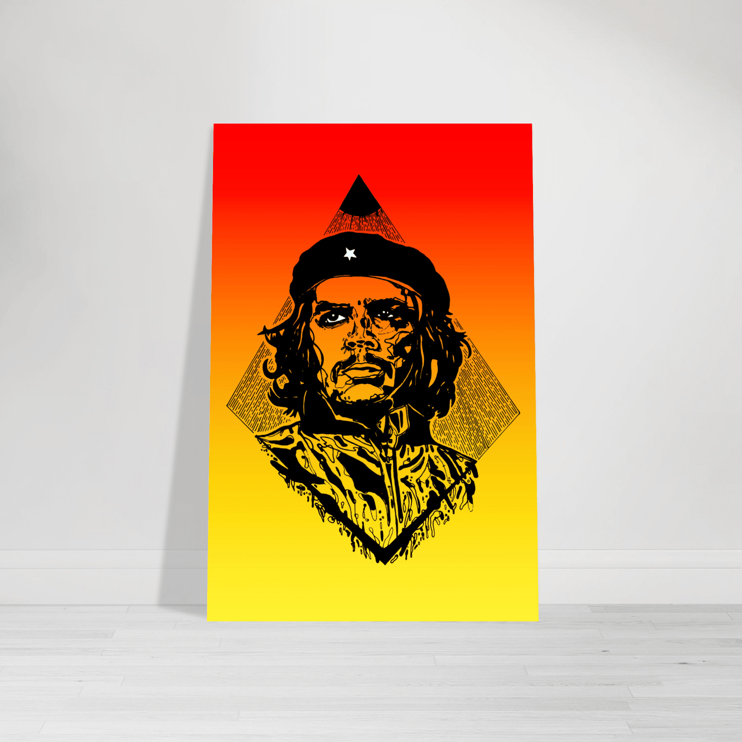 The Revolutionary - "Che" Illustration Print Print Material