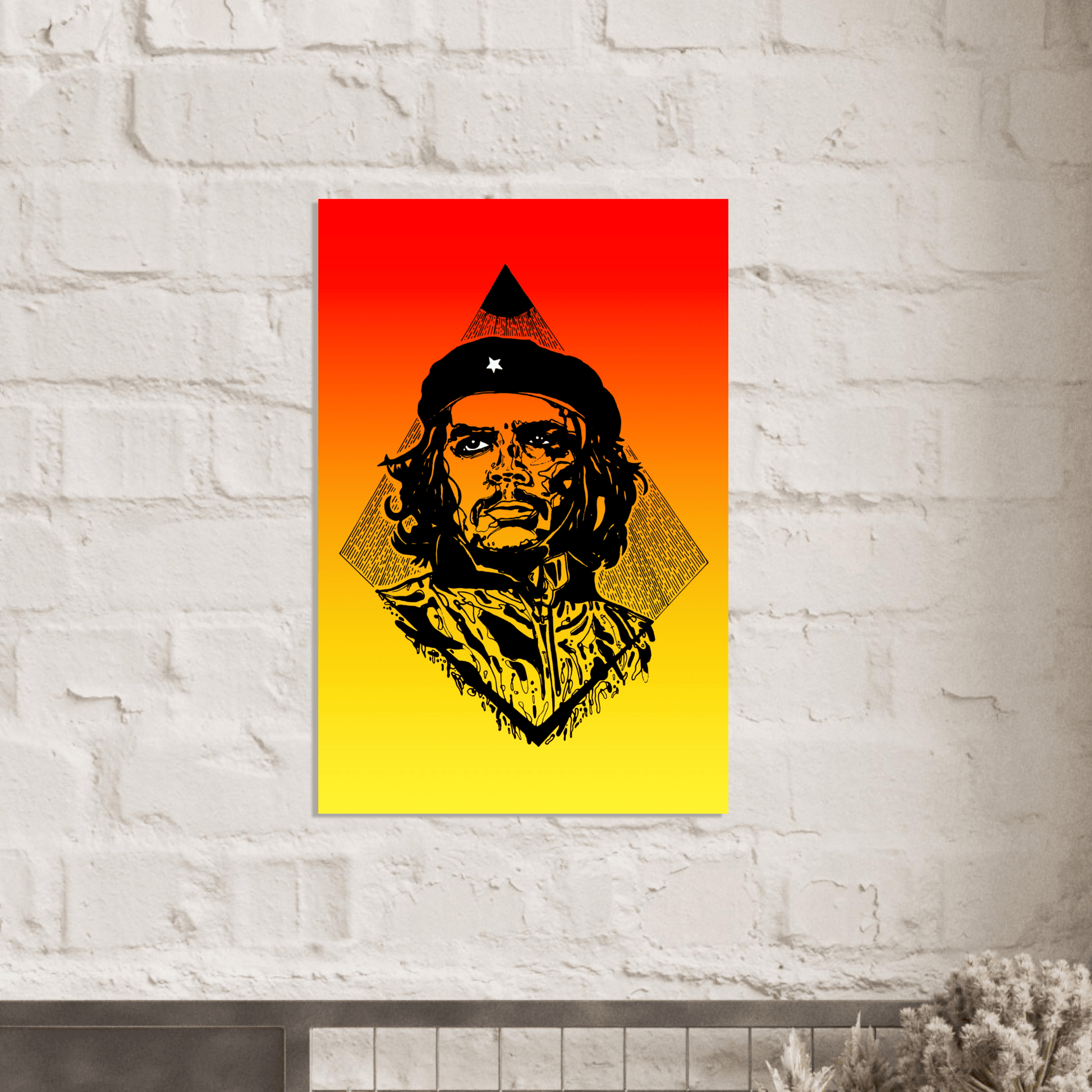 The Revolutionary - "Che" Illustration Print Print Material