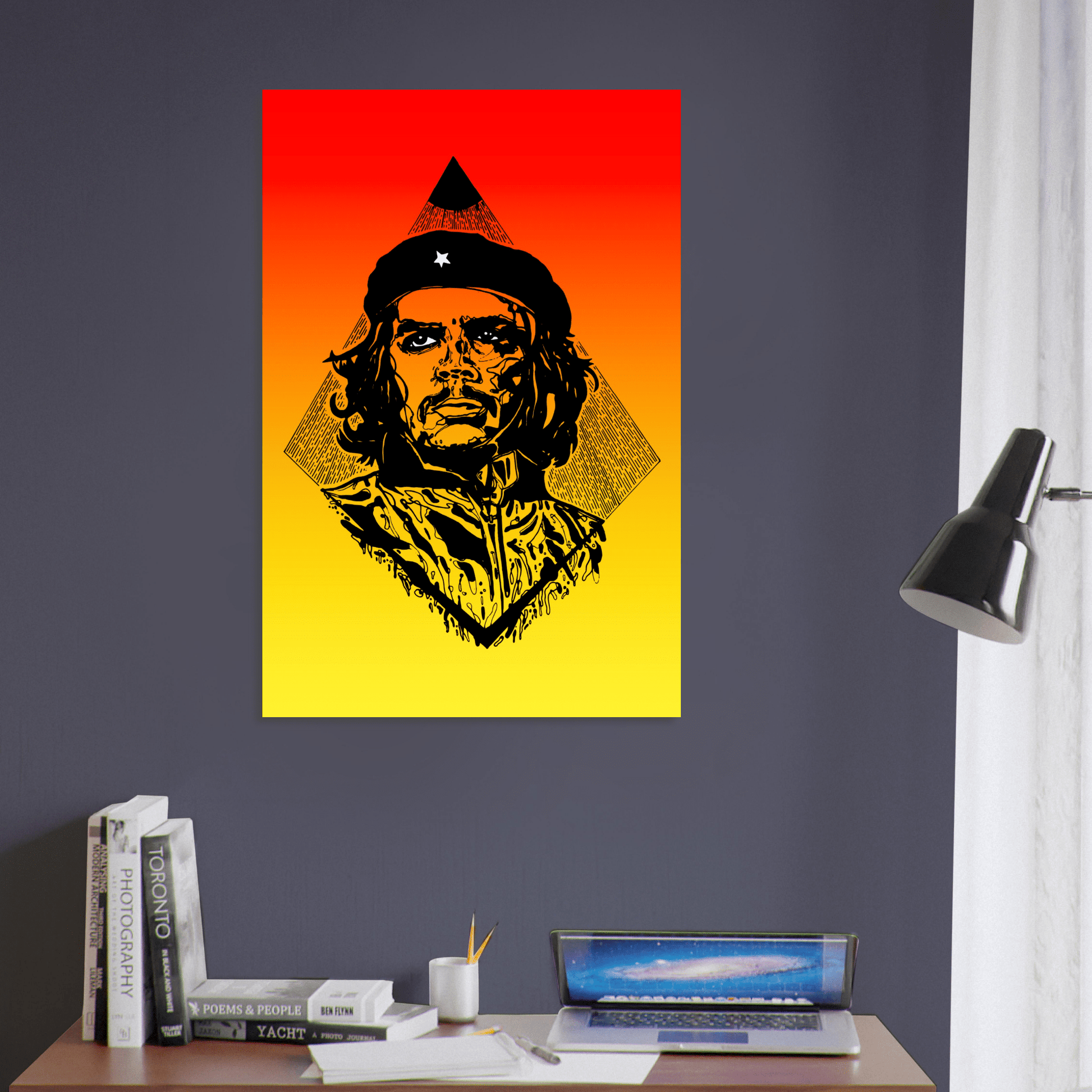 The Revolutionary - "Che" Illustration Print Print Material