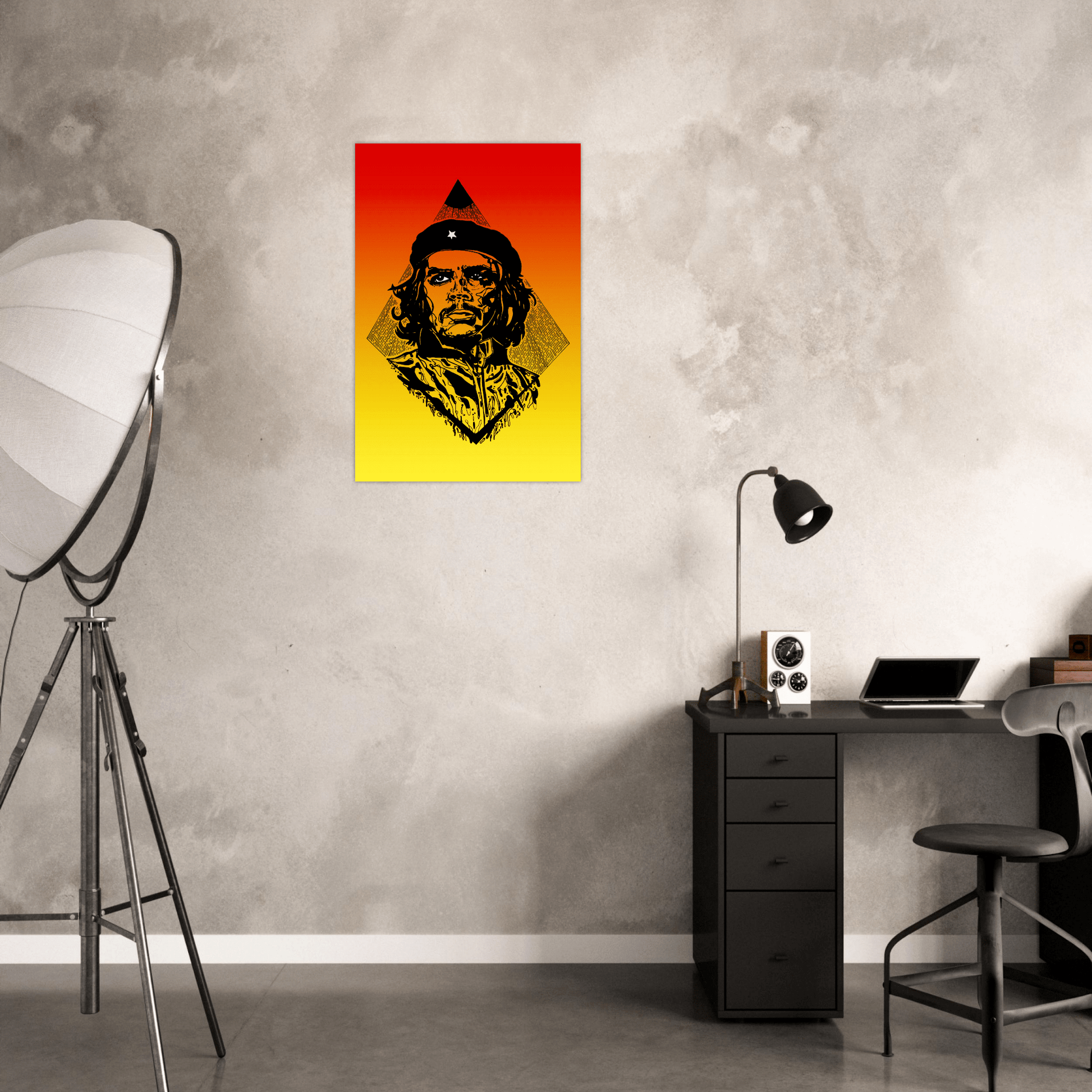 The Revolutionary - "Che" Illustration Print Print Material