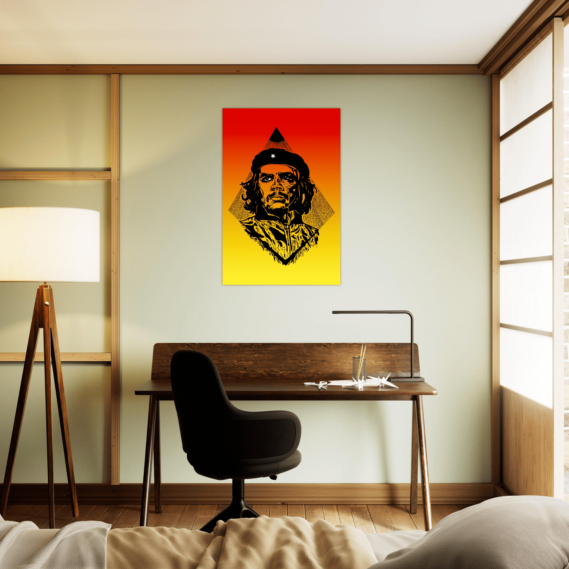 The Revolutionary - "Che" Illustration Print Print Material