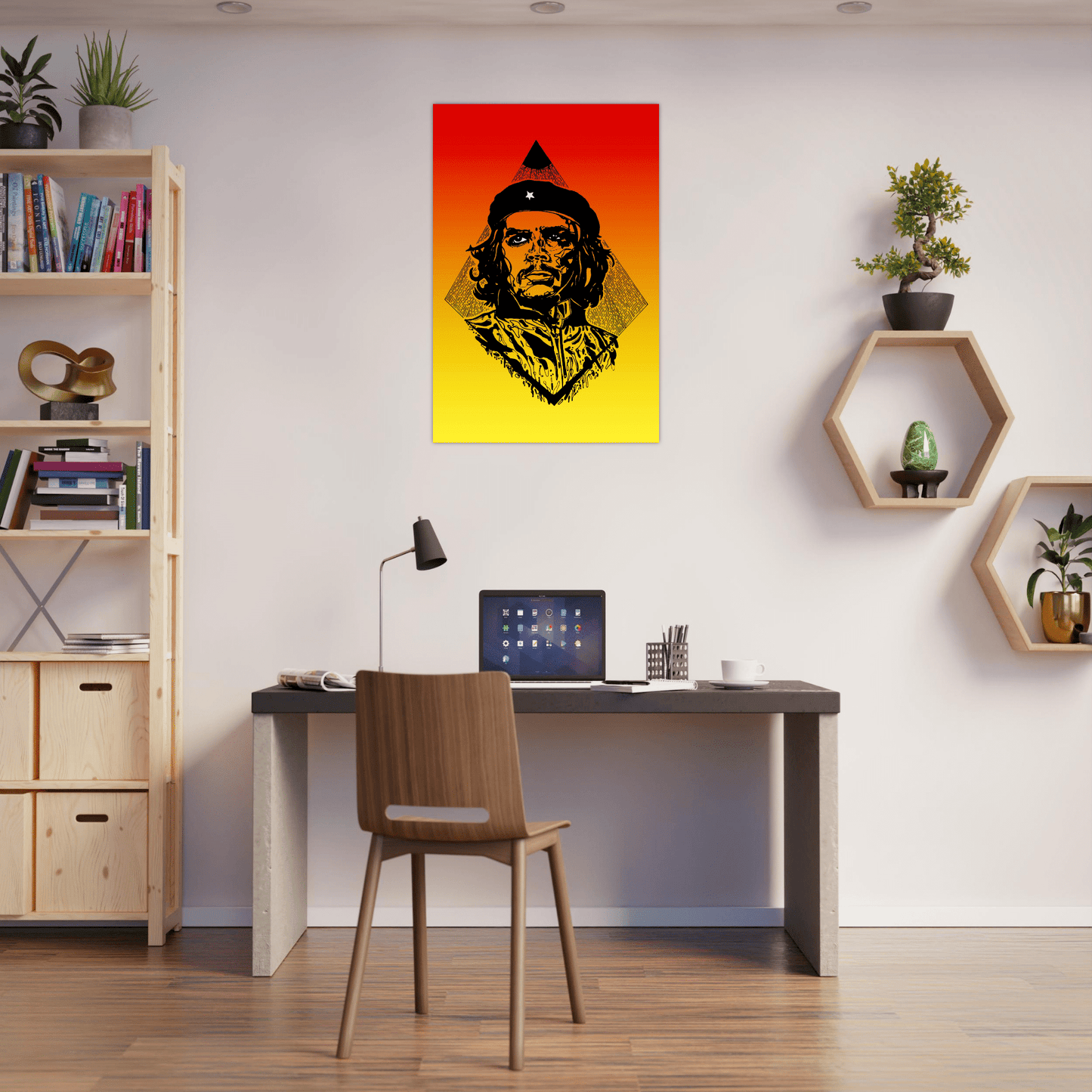 The Revolutionary - "Che" Illustration Print Print Material