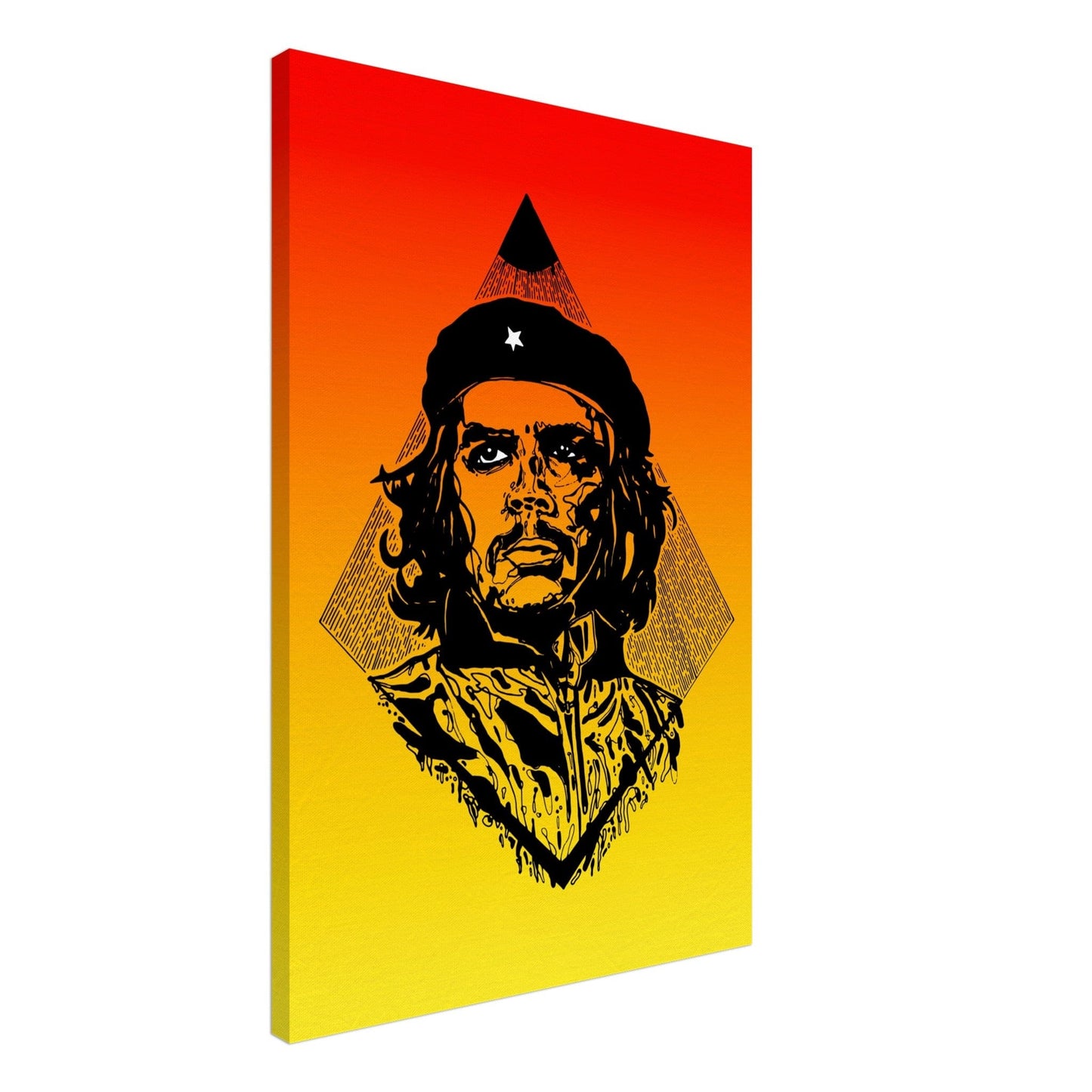 The Revolutionary - "Che" Illustration Print Print Material 60x90 cm / 24x36″ / Canvas