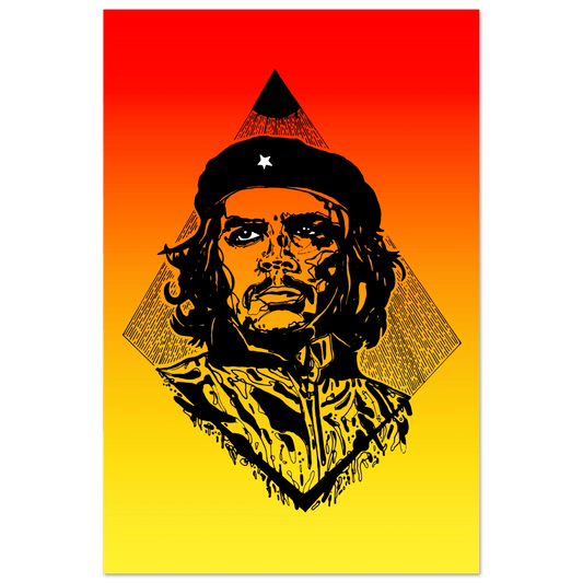 The Revolutionary - "Che" Illustration Print Print Material 60x90 cm / 24x36″ / Premium Matte Paper Poster