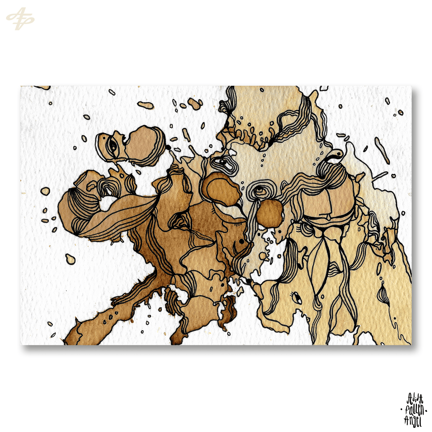 Them Fools - Original Painting on Paper Painting